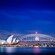 The Sydney Harbour Bridge and the Sydney Opera House